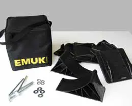 Emuk Onderlegschijven + Wielkeggen Set Emuk Onderlegschijven + Wielkeggen Set