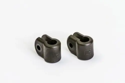 Emuk onderdeel 3711 PVC Buisklem tbv spiegelkap, per 2 Emuk onderdeel 3711 PVC Buisklem tbv spiegelkap, per 2